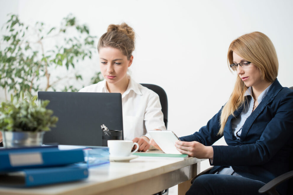 Daily morning at work